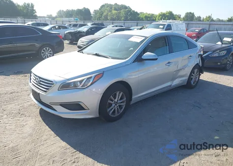 2017 Hyundai Sonata из США, поврежденный, VIN 5NPE24AF8HH532847